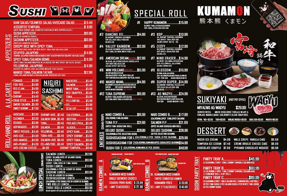 Menu Kumamon Ramen & Sushi 3 (Kop)-1