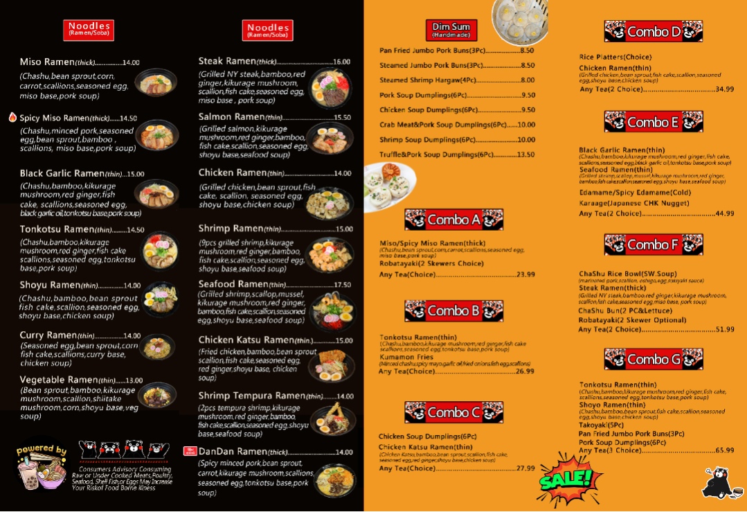 Menu Kumamon Ramen & Sushi 3 (Kop)-5